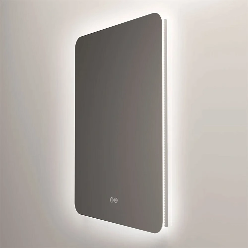 Зеркало Vincea LED VLM-3BE600-2 600х800 c сенсорным выключателем и диммером, антизапотевание Зеркало Vincea LED VLM-3BE600-2 600х800 c сенсорным выключателем и диммером, антизапотевание