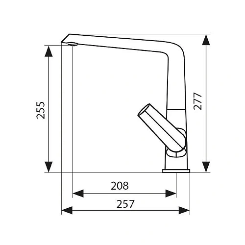 Смеситель для раковины Kaiser Areva 08044 Смеситель для раковины Kaiser Areva 08044