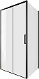 Душевой уголок Aquanet Pleasure Evo 100x100 AE65-100x100-BT профиль черный, прозрачное стекло Душевой уголок Aquanet Pleasure Evo 100x100 AE65-100x100-BT профиль черный, прозрачное стекло