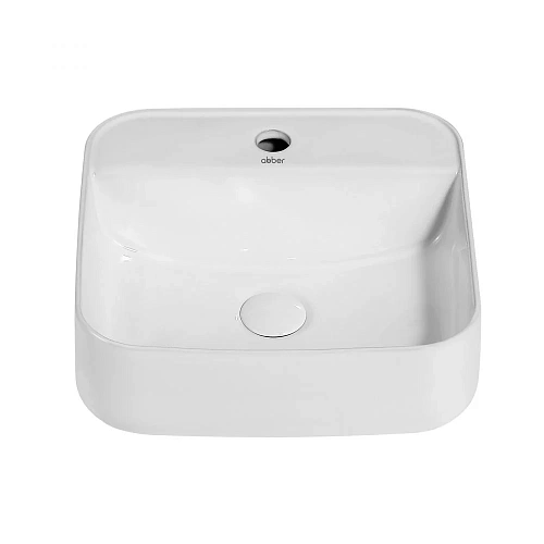 Раковина ABBER Rechteck AC2215 накладная, белая Раковина ABBER Rechteck AC2215 накладная, белая