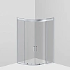 Душевой уголок AM.PM Gem W90G-401A090WT 90х90,стекло прозрачное,профиль мат. серебро,без поддона Душевой уголок AM.PM Gem W90G-401A090WT 90х90,стекло прозрачное,профиль мат. серебро,без поддона