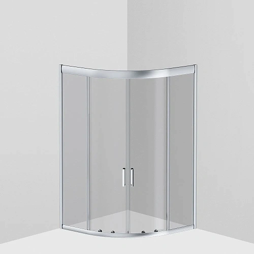 Душевой уголок AM.PM Gem W90G-401A090WT 90х90,стекло прозрачное,профиль мат. серебро,без поддона Душевой уголок AM.PM Gem W90G-401A090WT 90х90,стекло прозрачное,профиль мат. серебро,без поддона