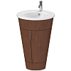 Картинка анонса товара «тумба под раковину duravit starck 1 s1952001313 напольная 60 см орех»