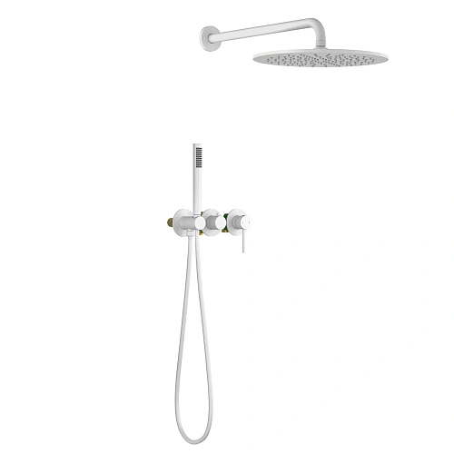 Душевая система Timo Saona SX-2349/16SM встраиваемая белый матовый Душевая система Timo Saona SX-2349/16SM встраиваемая белый матовый