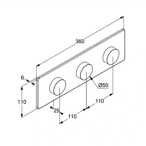 Смеситель для душа Kludi PUSHTRONIC 3830005-00 термостатический, хром Смеситель для душа Kludi PUSHTRONIC 3830005-00 термостатический, хром