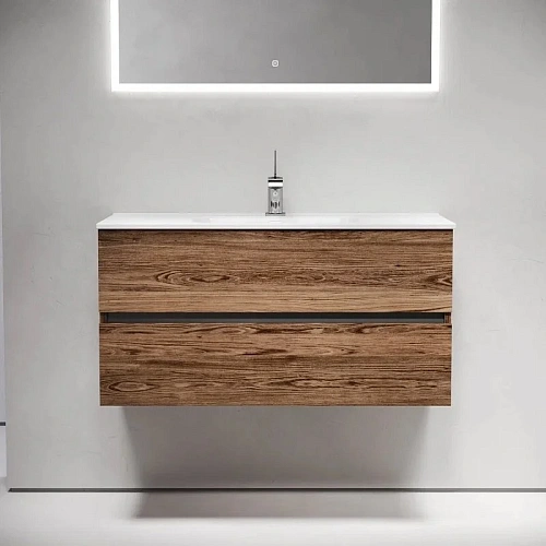 Тумба под раковину Sancos Urban UR100ECH 990х450х550 дуб чарльстон, подвесная Тумба под раковину Sancos Urban UR100ECH 990х450х550 дуб чарльстон, подвесная