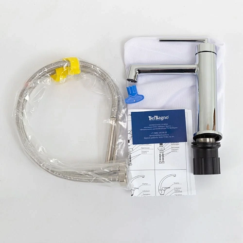 Смеситель для раковины BelBagno ACQUA ACQUA-LVM-CRM хром Смеситель для раковины BelBagno ACQUA ACQUA-LVM-CRM хром