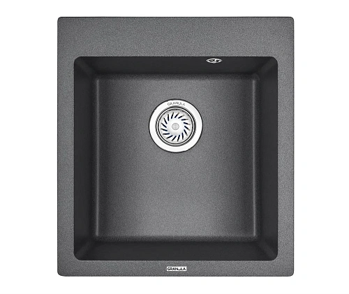 Кухонная мойка Granula 4651, ГРАФИТ (ЧЁРНО-СЕРЫЙ), кварц 465x510 Кухонная мойка Granula 4651, ГРАФИТ (ЧЁРНО-СЕРЫЙ), кварц 465x510