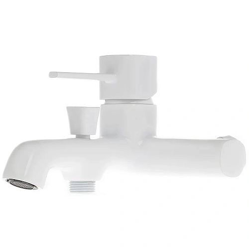 Душевая система Orange Karl M05-932w с изливом, белый Душевая система Orange Karl M05-932w с изливом, белый