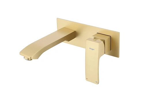 Смеситель для раковины Raglo R01.11.03 встраиваемый, золотой сатин Смеситель для раковины Raglo R01.11.03 встраиваемый, золотой сатин