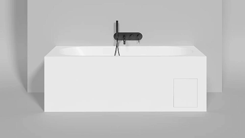 Ванна из искусственного камня Salini ORNELLA 160х70 покраска по RAL полностью 102326MF S-Stone Ванна из искусственного камня Salini ORNELLA 160х70 покраска по RAL полностью 102326MF S-Stone