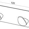 Крючок AM.PM Inspire A5035664 двойной Крючок AM.PM Inspire A5035664 двойной