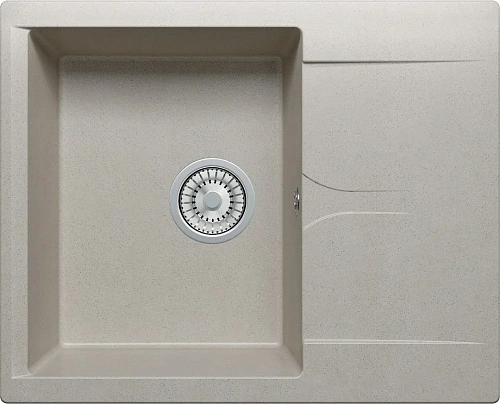 Кухонная мойка Polygran GALS-620 №14 Серый 444508 Кухонная мойка Polygran GALS-620 №14 Серый 444508
