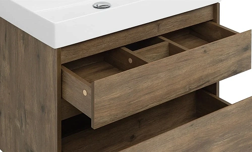 Комплект мебели Aquanet Nova Lite 75 дуб рустикальный (2 ящика) 00254218 Комплект мебели Aquanet Nova Lite 75 дуб рустикальный (2 ящика) 00254218