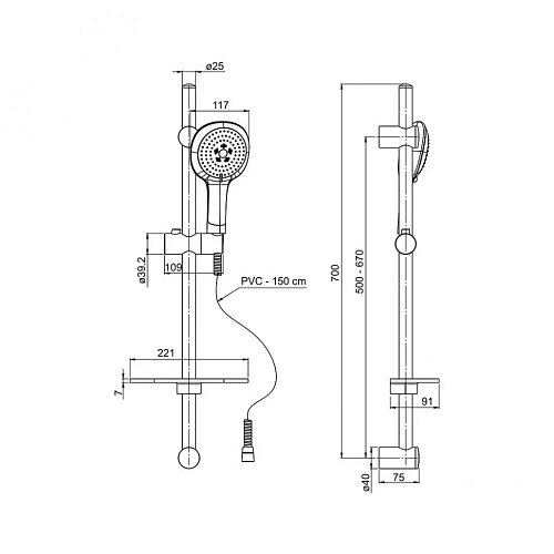 Смеситель для раковины Paini Dax 84PZ208RQ встраиваемый, черный матовый Смеситель для раковины Paini Dax 84PZ208RQ встраиваемый, черный матовый