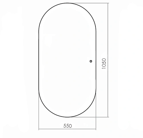 Зеркало Silver mirrors Viva 550х1050 вертикальная выключатель - датчик на движение LED-00002641 Зеркало Silver mirrors Viva 550х1050 вертикальная выключатель - датчик на движение LED-00002641
