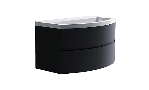 Тумба с раковиной Astra-Form Венеция 2.0 800 мм 03100004ral7024+04010022 темно-серый (RAL7024 матовый) Тумба с раковиной Astra-Form Венеция 2.0 800 мм 03100004ral7024+04010022 темно-серый (RAL7024 матовый)