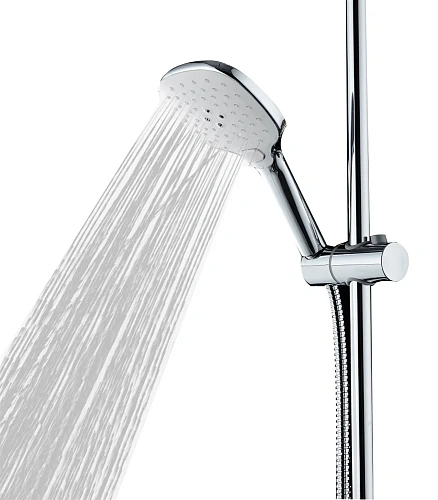 Душевая система Agger Nice A2595000 с изливом, хром Душевая система Agger Nice A2595000 с изливом, хром