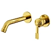 Смеситель для раковины Remer Atelier AL15PDO, золото глянцевое