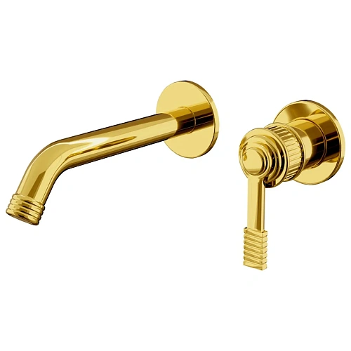 Смеситель для раковины Remer Atelier AL15PWBDO, золото глянцевое Смеситель для раковины Remer Atelier AL15PWBDO, золото глянцевое