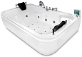 Акриловая ванна Gemy G9085 O L 180x116 прямоугольная, левая, гидромассажная Акриловая ванна Gemy G9085 O L 180x116 прямоугольная, левая, гидромассажная