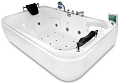 Акриловая ванна Gemy G9085 O L 180x116 прямоугольная, левая, гидромассажная Акриловая ванна Gemy G9085 O L 180x116 прямоугольная, левая, гидромассажная