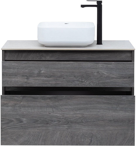 Тумба под раковину Aquanet Nova Lite 90 дуб рошелье (2 ящика) 00242267 Тумба под раковину Aquanet Nova Lite 90 дуб рошелье (2 ящика) 00242267