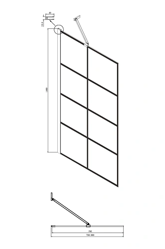 Шторка на ванну Ambassador Bath Screens 16041209 (800x1400) Шторка на ванну Ambassador Bath Screens 16041209 (800x1400)