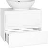 Тумба под раковину Style Line Монако 70 (2 ящ.), Гамма 56, Осина бел /бел лакобель, PLUS ЛС-00000623 Тумба под раковину Style Line Монако 70 (2 ящ.), Гамма 56, Осина бел /бел лакобель, PLUS ЛС-00000623