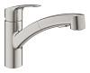 Картинка анонса товара «смеситель для кухни grohe eurosmart, суперсталь (30305dc1)»