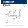 Акриловая ванна EXCELLENT Sfera Slim 170x100 левая RELAX бронза WAEX.SFL17S.RELAX.BR Акриловая ванна EXCELLENT Sfera Slim 170x100 левая RELAX бронза WAEX.SFL17S.RELAX.BR