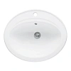 Раковина CeramaLux 9413 врезная, белый Раковина CeramaLux 9413 врезная, белый