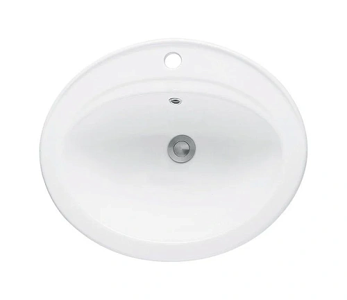 Раковина CeramaLux 9413 врезная, белый Раковина CeramaLux 9413 врезная, белый
