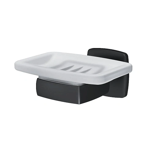 Мыльница AM.PM Gem A9034222 стеклянная черный Мыльница AM.PM Gem A9034222 стеклянная черный