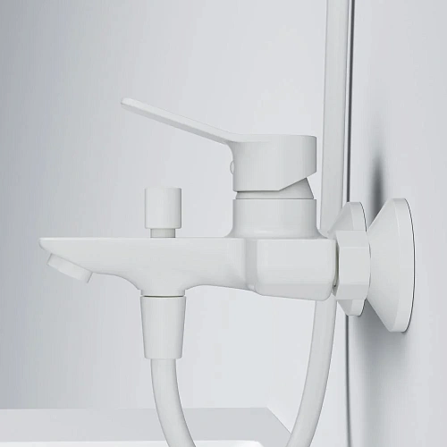 Смеситель для ванны AM.PM X-Joy F85A10033 белый Смеситель для ванны AM.PM X-Joy F85A10033 белый