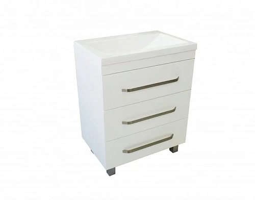 Тумба с раковиной Эстет Monaco 70 ФР-00002265 напольная 3 ящика Тумба с раковиной Эстет Monaco 70 ФР-00002265 напольная 3 ящика