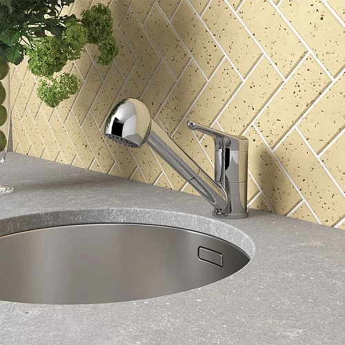 Смеситель для раковины Paini F1 F1CR211LL2SSSRKM с донным клапаном Смеситель для раковины Paini F1 F1CR211LL2SSSRKM с донным клапаном