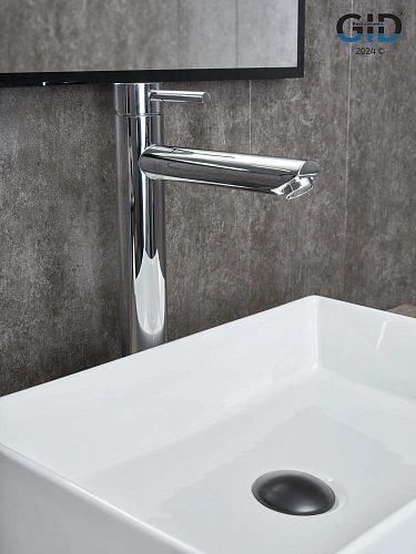 Смеситель для раковины Gid Berlin SS080-CH-D SS080CHD хром Смеситель для раковины Gid Berlin SS080-CH-D SS080CHD хром