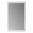 Зеркальный шкаф SPC-GRT-500/800-1A-LED-TCH 12W 220-240V 500x800x150 с подсветкой и сенсорным выключателем