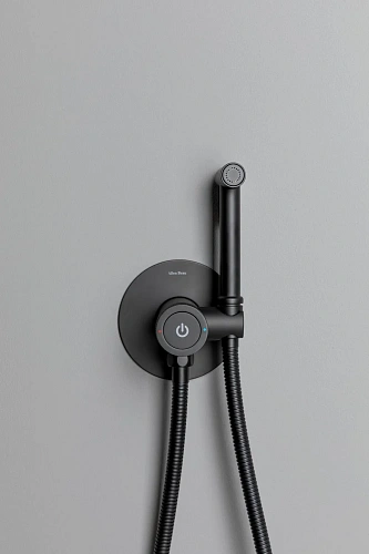 Гигиенический душ Allen Brau Liberty 5.33005-31 (с внутренней частью) черный матовый Гигиенический душ Allen Brau Liberty 5.33005-31 (с внутренней частью) черный матовый