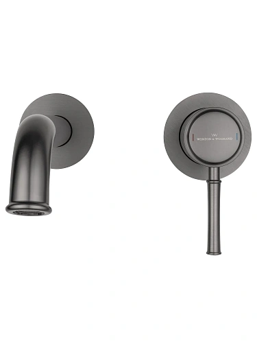 Смеситель для раковины Wonzon & Woghand TOR встраиваемый, темный графит (WW-88869073-BGM) Смеситель для раковины Wonzon & Woghand TOR встраиваемый, темный графит (WW-88869073-BGM)