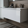 Тумба с раковиной Эстет Dallas Luxe 130 R подвесная 1 длинный ящик белая ФР-00002275 Тумба с раковиной Эстет Dallas Luxe 130 R подвесная 1 длинный ящик белая ФР-00002275