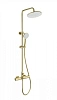 Душевая система Wonzon & Woghand с термостатом, брашированное золото (WW-C3017-A-BG) Душевая система Wonzon & Woghand с термостатом, брашированное золото (WW-C3017-A-BG)