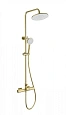 Душевая система Wonzon & Woghand с термостатом, брашированное золото (WW-C3017-A-BG) Душевая система Wonzon & Woghand с термостатом, брашированное золото (WW-C3017-A-BG)