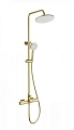Душевая система Wonzon & Woghand с термостатом, брашированное золото (WW-C3017-A-BG) Душевая система Wonzon & Woghand с термостатом, брашированное золото (WW-C3017-A-BG)