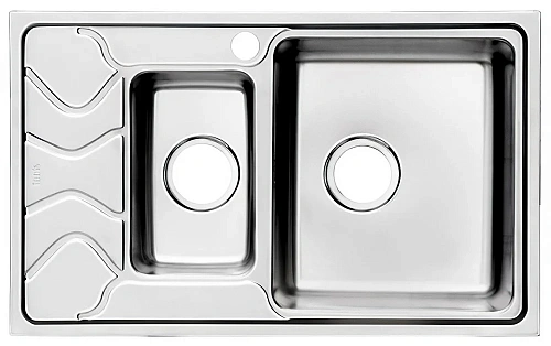 Кухонная мойка IDDIS Reeva (REE78SZi77) из нержавеющей стали Кухонная мойка IDDIS Reeva (REE78SZi77) из нержавеющей стали