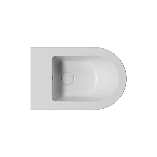 Биде напольное GSI KUBE X белый матовый (9462109) Биде напольное GSI KUBE X белый матовый (9462109)