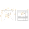 Душевой поддон RGW STONE TRAY-G 900x900 квадрат 14152099-02-11 Душевой поддон RGW STONE TRAY-G 900x900 квадрат 14152099-02-11