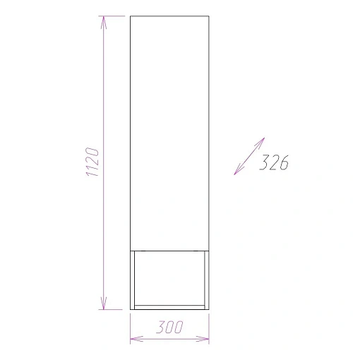 Шкаф-пенал Onika САНТОРИНИ 30.10 дуб белый крафт правый 403064 Шкаф-пенал Onika САНТОРИНИ 30.10 дуб белый крафт правый 403064