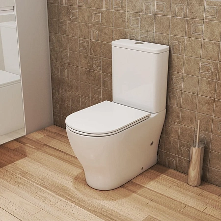 Бачок для унитаза OWL Tid Cirkel-G OWLT190702/2 двойной слив 3/6л, арматура WDI Бачок для унитаза OWL Tid Cirkel-G OWLT190702/2 двойной слив 3/6л, арматура WDI